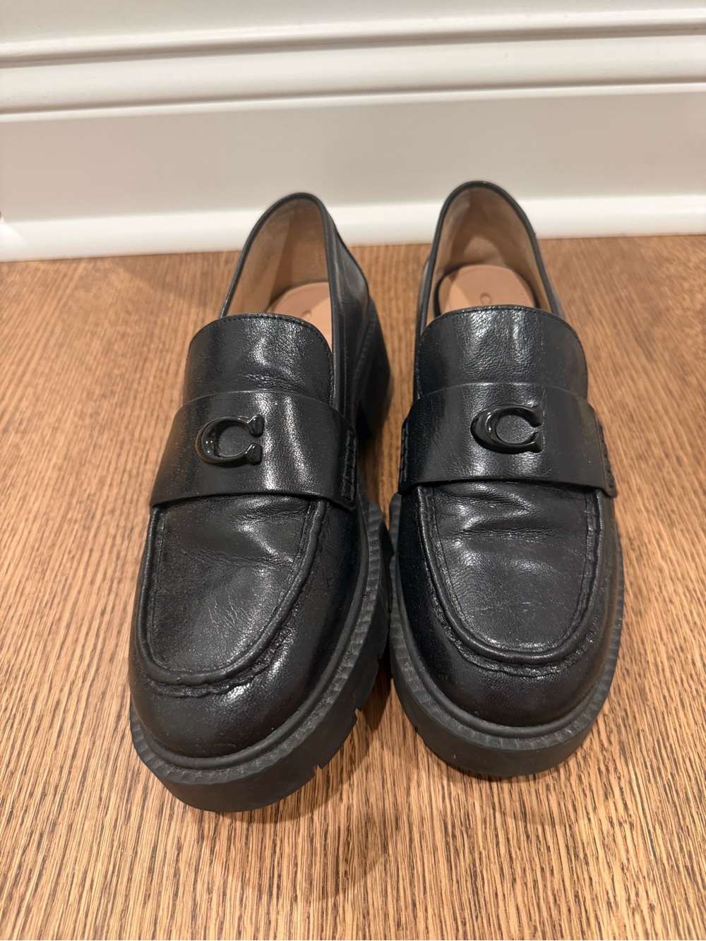 Coach Women’s Black Loafers